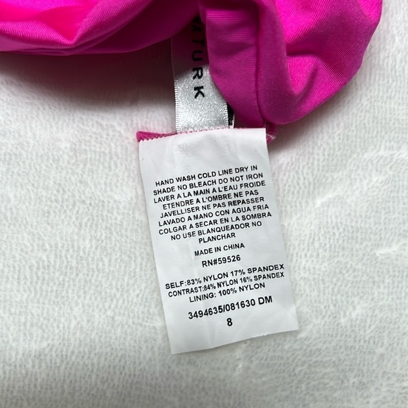 Trina Turk Women's Monaco High-Waist Side-Slit Swim Bottoms - Picture 9 of 11